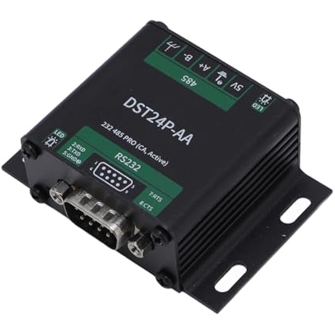 rayihni SIGNAL CONVERTER WITH STABLE CONNECTION, INDUSTRIAL GRADE 232 485 PRO SERIAL MODULE ADAPTER FOR INDUSTRIAL USE, MADE OF ALUMINUM ALLOY MATERIAL - Image 2