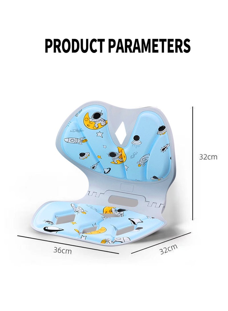 Beirui Lumbar support pad and seat cushion set, soft and strong support memory cotton, suitable for computer chairs and office chair cushions, orthopedic tailbone pads for comfortable ergonomics  - Image 2
