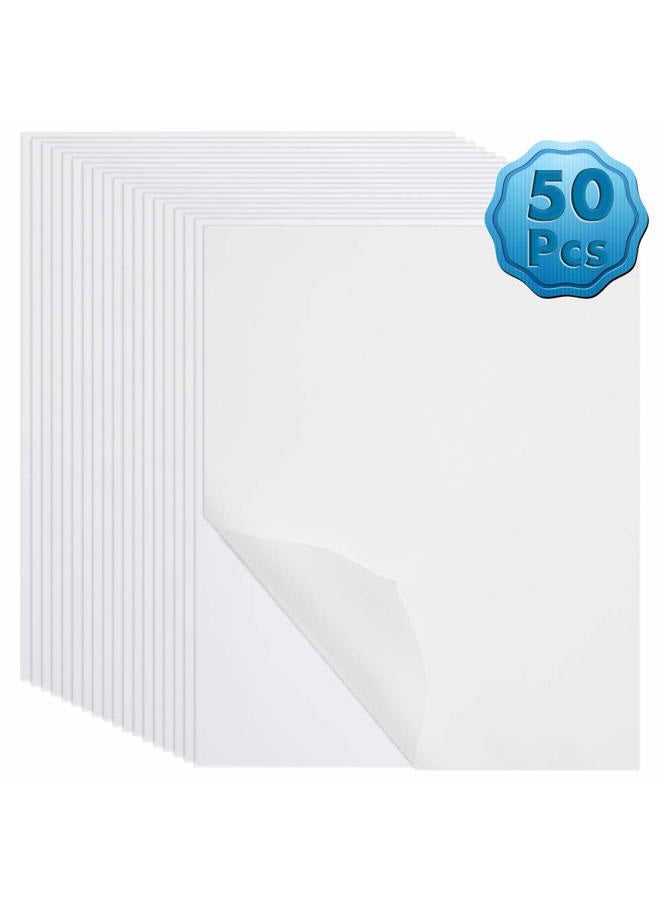 cridoz Vellum Paper, 50 Sheets Vellum Transparent Paper 8.5 x 11 Inches Translucent Clear Paper for Printing Sketching Tracing Drawing Animation Wedding Invitations - Image 1