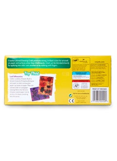 Crayola Drawing Chalk, Classroom Supplies, 144 Count, 24 Colors, 6 Sticks Each  - Image 3