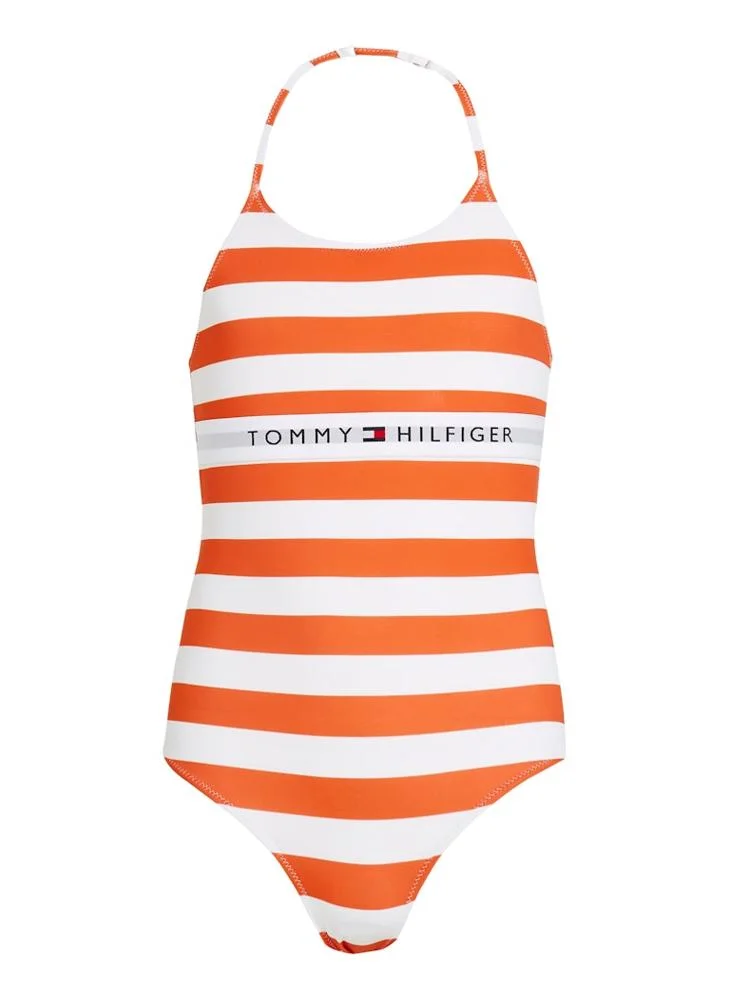 تومي هيلفيغر Kids Stripe Swimsuit