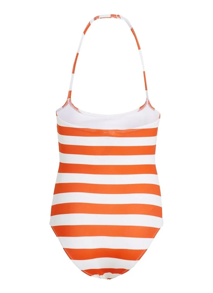 تومي هيلفيغر Kids Stripe Swimsuit