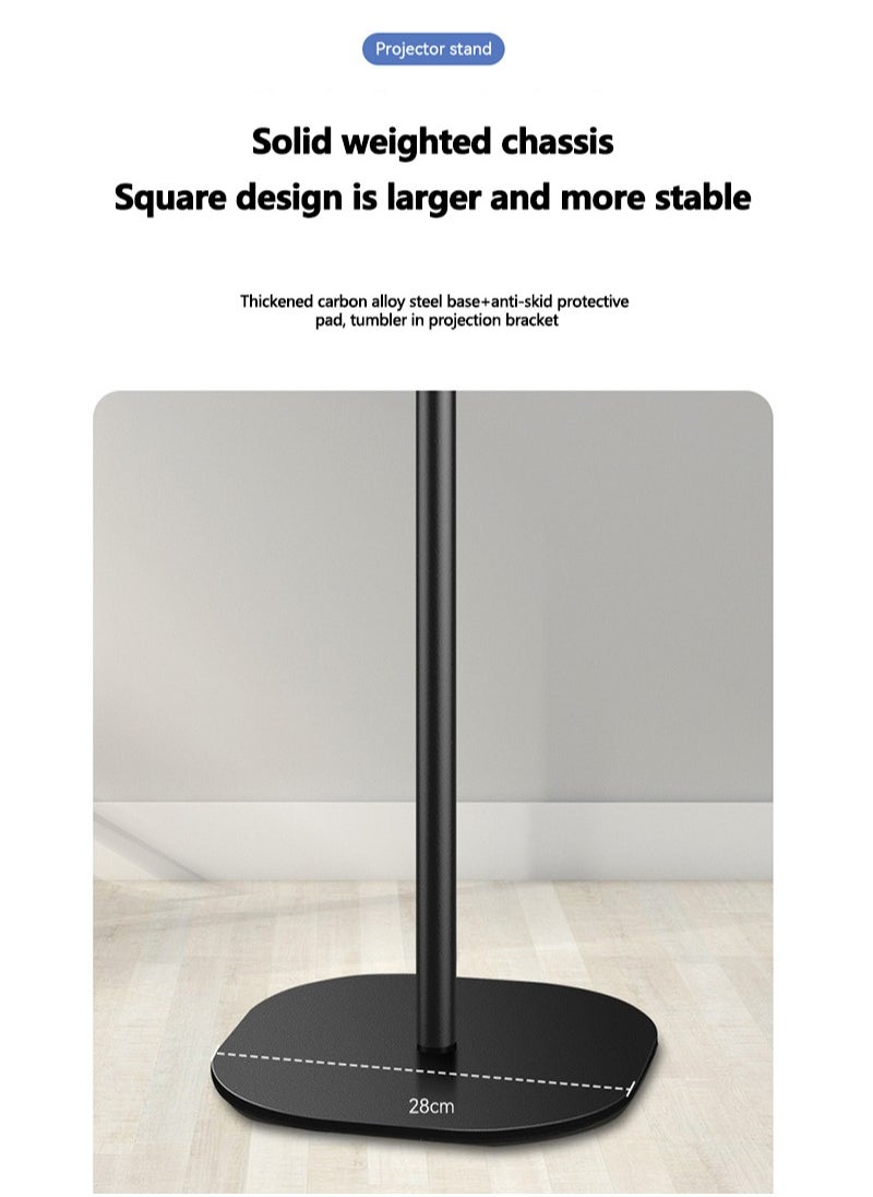 Sharpdo - Floor Standing Telescopic Projector Stand with Tray - Image 1