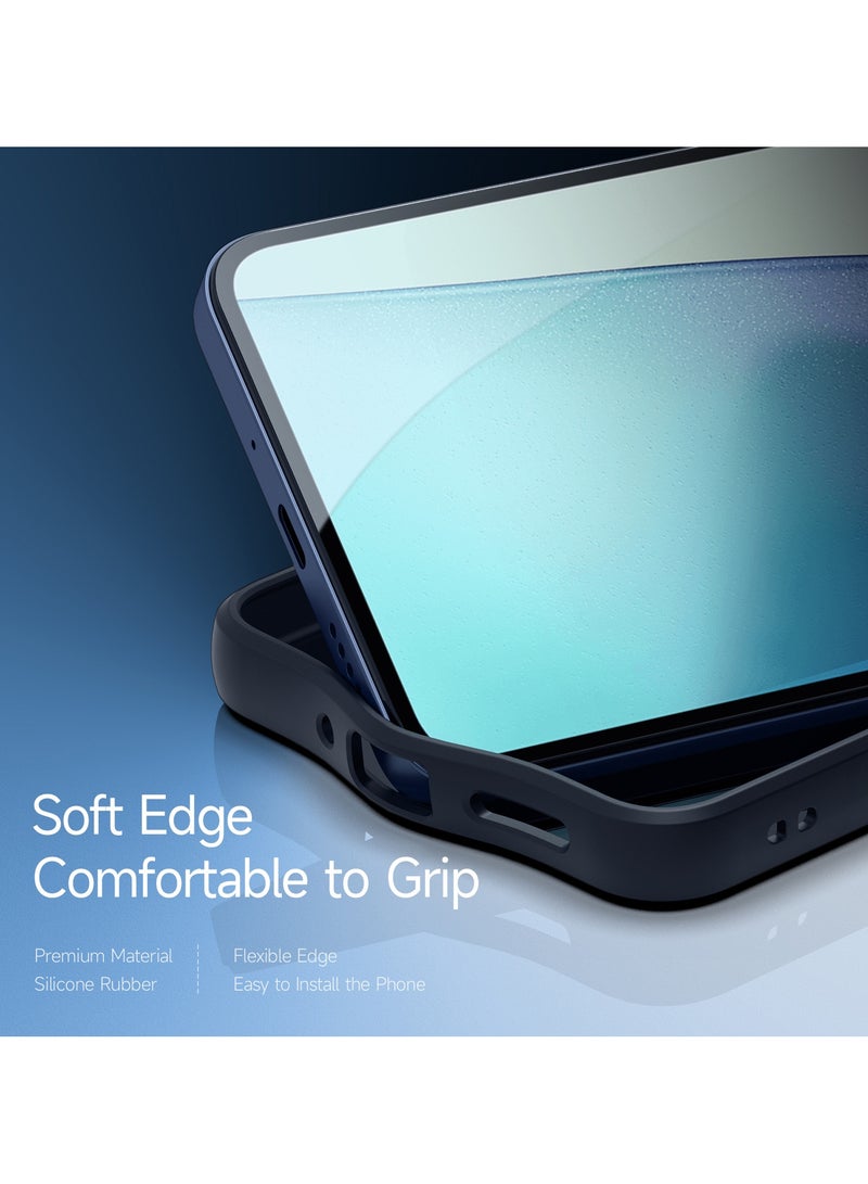 DUX DUCIS Aimo Cover for the Redmi 14C/14R/Poco C75 mobile phone slim, transparent matte cover made of TPU, polycarbonate, polypropylene, silicone - black - Image 5