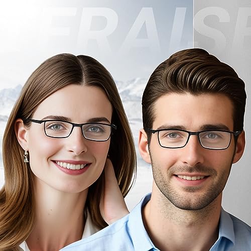 TERAISE 4PCS Fashion Anti-blue light Reading Glasses Men Women Computer Reader(1.50X) - Image 5