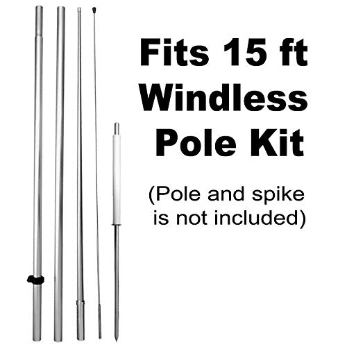 4Less YES WE are Open for Business - Windless Swooper Flag Feather Banner Sign 2.5x11.5 ft Tall (Flag Only) rf - Image 4