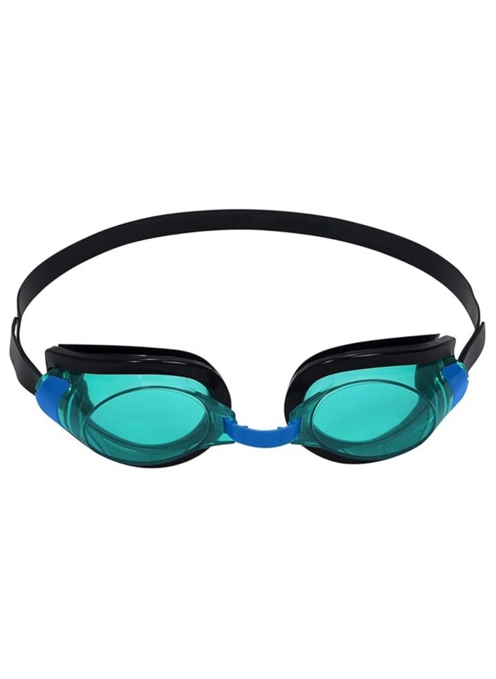 بست واي نظارات سباحة للأطفال والشباب Bestway Aqua Burst Essential 2: حماية UV، عدسات بولي كربونات ملونة، وسادات سيليكون مريحة، حزام وجسر أنف قابل للتعديل  - Image 4