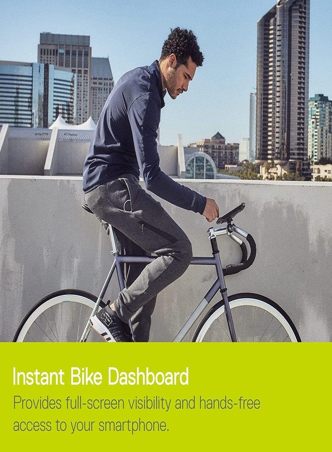 Delta Premium Bike Phone Mount Cycle - Bicycle Smartphone Holder Adjusts to Any Handlebar & Fits Any Phone or iPhones - Easily Accessible On The Go - Hands-Free Access - Image 2