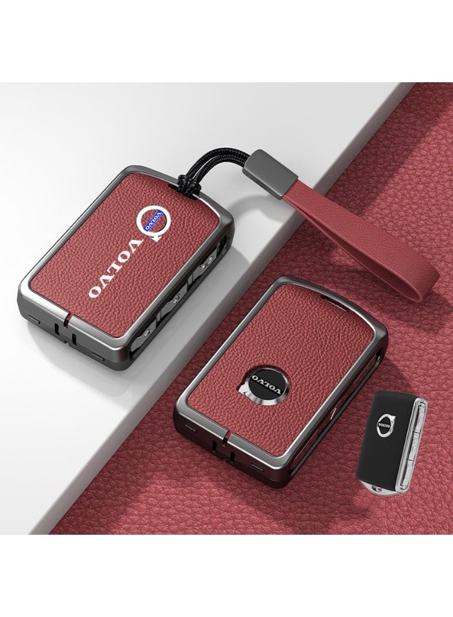 Volvo High end car key protection case suitable for Volvo's new xc60/xc40/s60/s90/xc90/v60/v90 car key shell case - Image 1