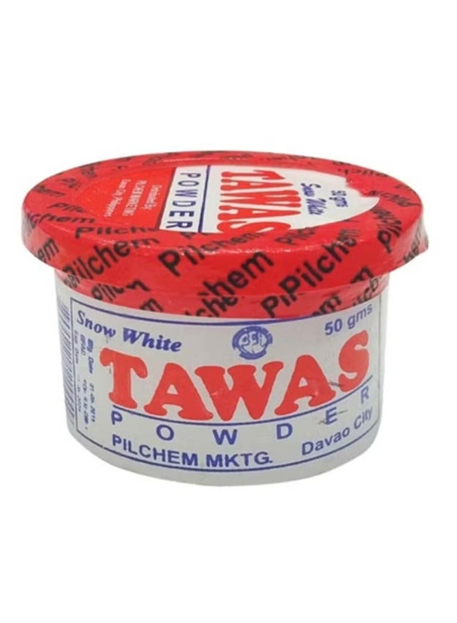 Snow White Tawas Whitening Powder - 50 g - Image 1