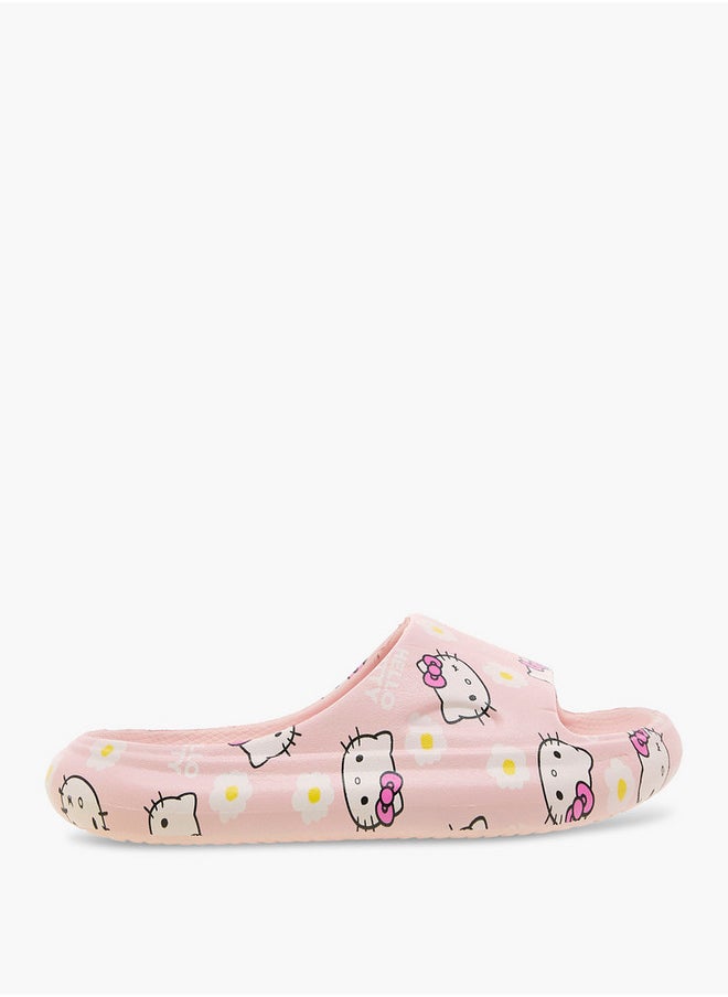 Hello Kitty Girls All-Over Print Slip-On Slides  - Image 2