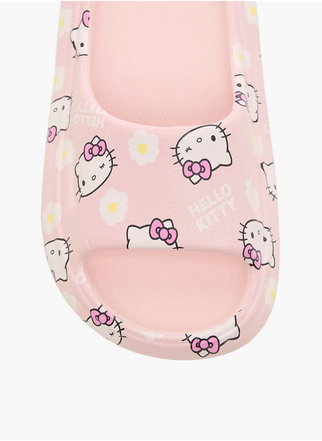 Hello Kitty Girls All-Over Print Slip-On Slides  - Image 3