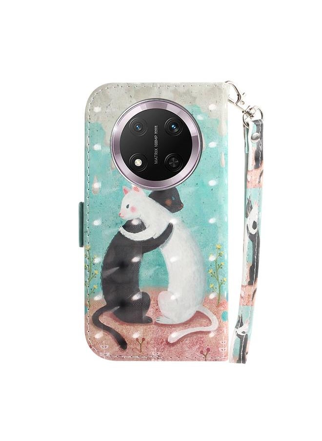 Zaboon Case For Honor X9c 3D Colored Horizontal Flip Leather Phone Case  - Image 3