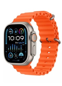 WISME Smart Watch Ultra2 AMOLED display With Health Fitness Tracker Sport Watch  Supports 49MM-ORANGE  - Image 3