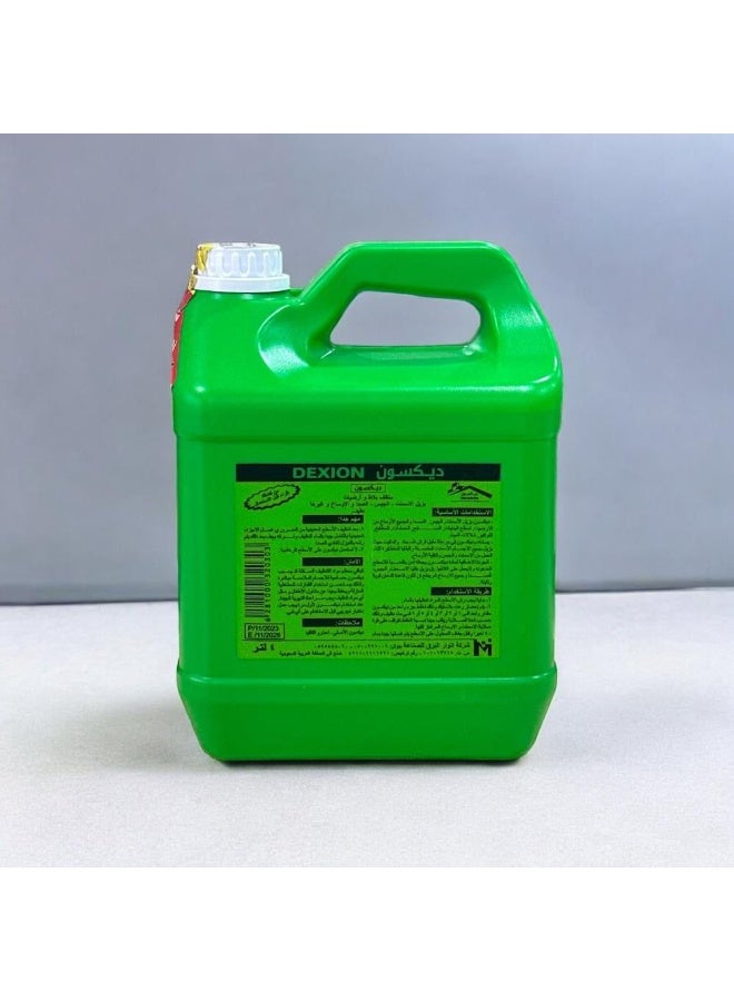 Dexin Heavy‑Duty Tile & Floor Cleaner Removes Cement Gypsum Rust Dirt – 4 L - Image 3