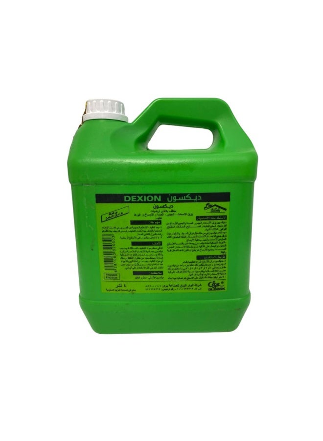 Dexin Heavy‑Duty Tile & Floor Cleaner Removes Cement Gypsum Rust Dirt – 4 L - Image 1