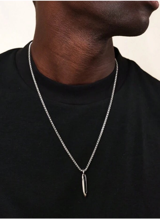 JewelryLand Elegant Stainless Steel Necklace For Men  - Image 1