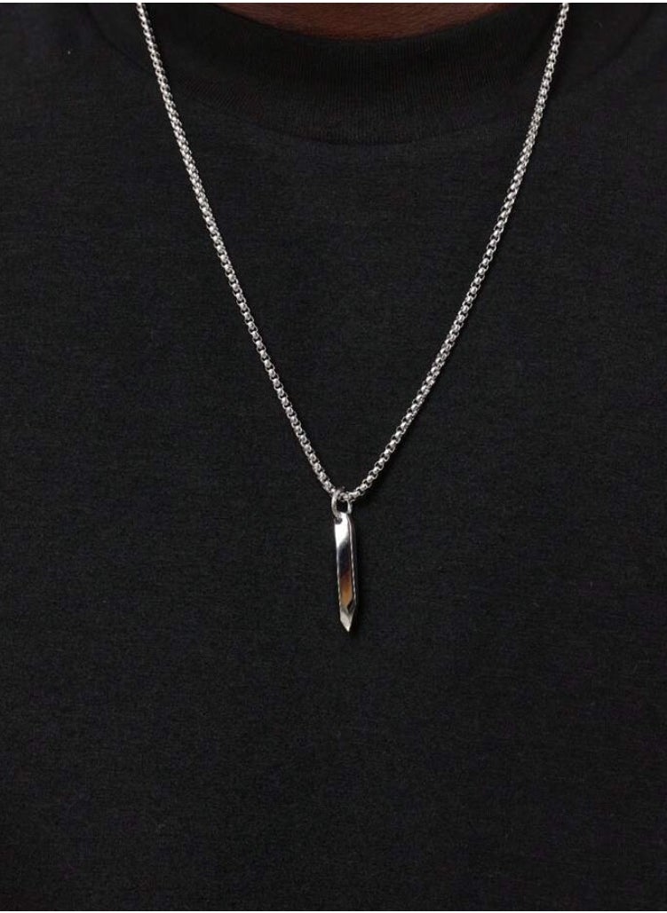 JewelryLand Elegant Stainless Steel Necklace For Men  - Image 2