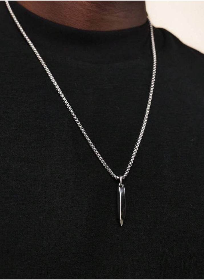 JewelryLand Elegant Stainless Steel Necklace For Men  - Image 3