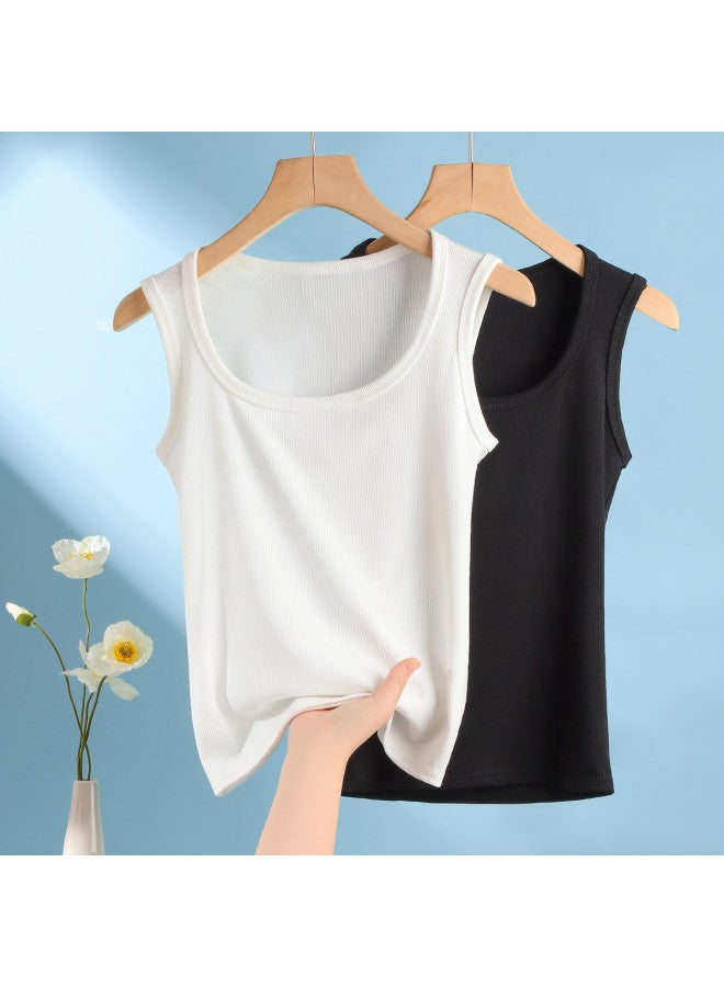 Moonbadi Summer Thin Strap Camisole For Women, Wide Straps To Cover Side Fat, Wear Alone Or As Lingerie - Image 5