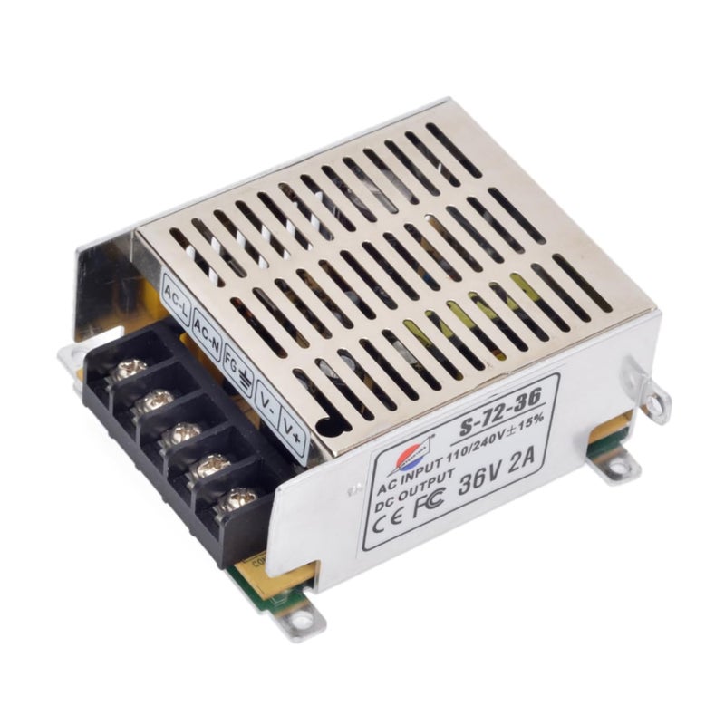 Iron Case 2A Power Supply For Security Cameras LED Lights With PWM Stable Output Overload Over Voltage Protection - Image 2