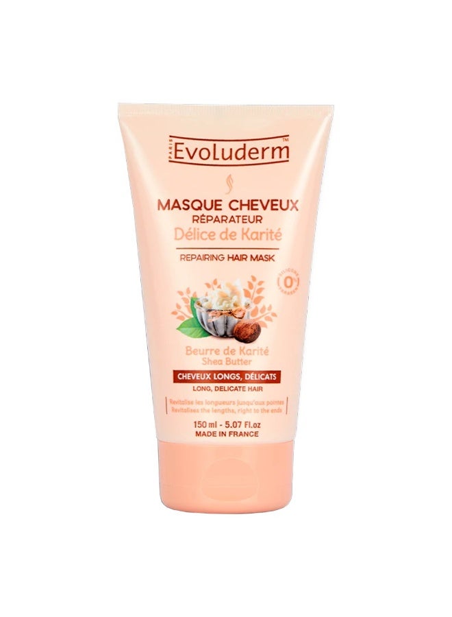 Evoluderm Delice De Karite Repairing Hair Mask 150 ML