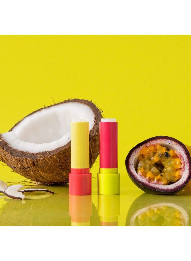 EOS بلسم شفاه طبيعي 100% حليب جوز الهند و أناناس فاكهة العاطفة ترطيب شفاه طوال اليوم 0.14 أونصة 2 عبوة - Image 3