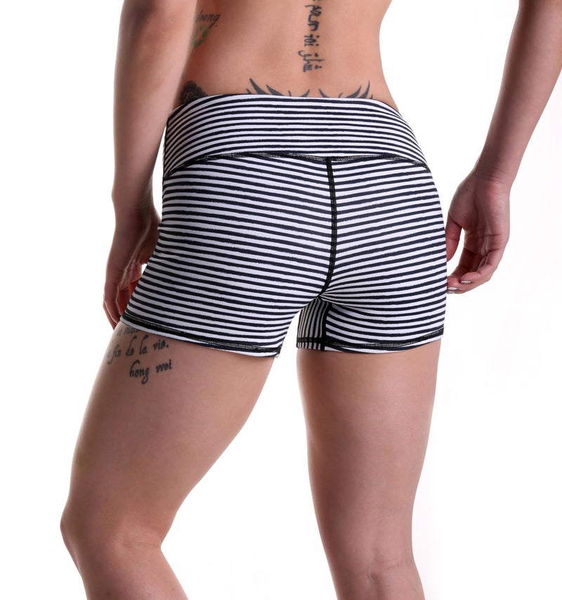 Tough Mode Women's 3" Athletic Workout Volleyball Running WOD Compression Shorts - Image 5