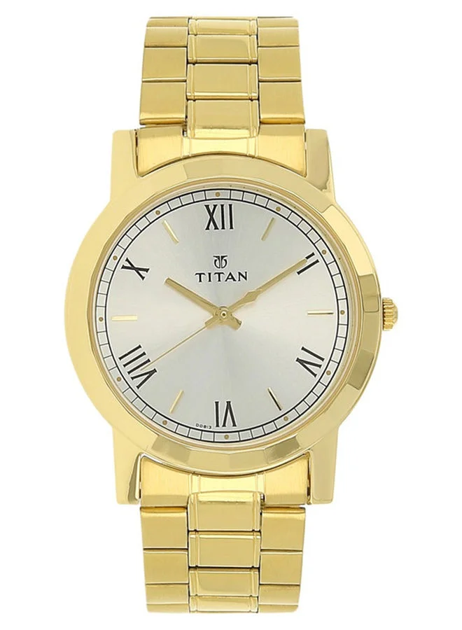 تيتان Stainless Steel Analog Wrist Watch 1644YM01