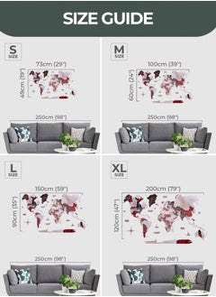 Enjoy The Wood Wooden World Map - Urban Edition: Luxury Handcrafted Wall Art Map for Modern Home Decor and Stylish Interior Design  - Image 3