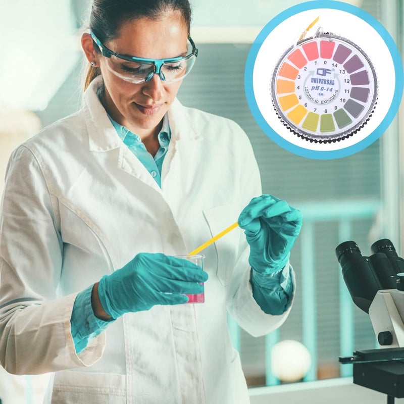 كلاراكو شرائط اختبار شاملة من كلاركو، لفة واحدة، ورق اختبار درجة الحموضة، ورق اختبار درجة الحموضة الحمضية، ورق اختبار القلوية الحمضية، أوراق الامتحانات، حمض-قاعدة - Image 4