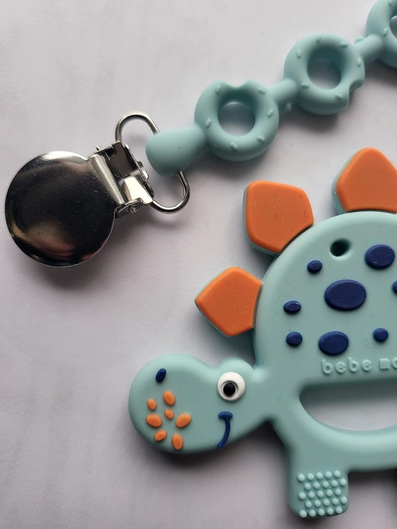 Bebe Mondo Teething Toys 36 Months Teethers for Babies 36 Months 612 Months Baby Teether Silicone Teethers SoftTextured Infant Toys for Teething Relief  Brain Development Baby Newborn Essentials - Image 2