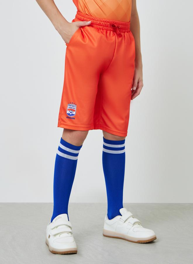 Styli Teens Netherlands Print Jersey T-Shirt and Shorts FIFA Football Set - Image 5