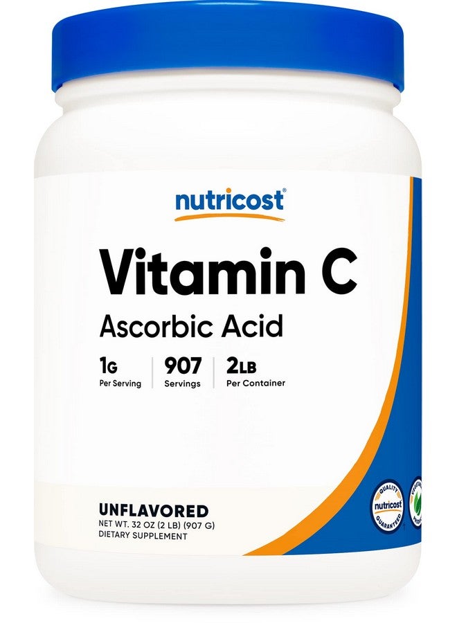Nutricost Ascorbic Acid Powder (Vitamin C) 2 Lbs Gluten Free Nongmo - Image 2