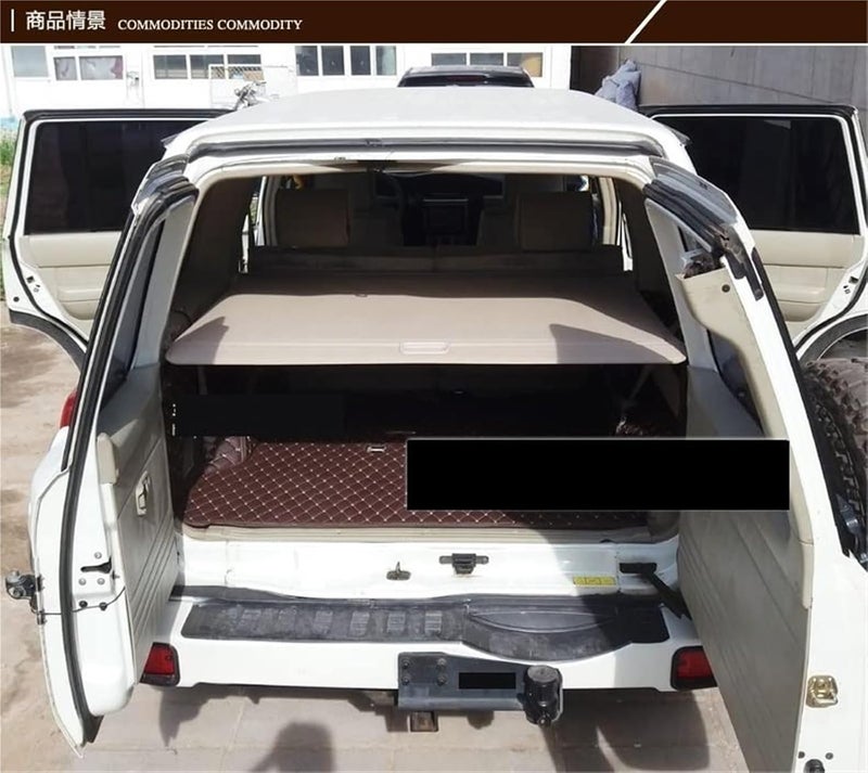 DEMULAX Car Trunk Cargo Cover for Nissan Patrol Y61 - Image 4
