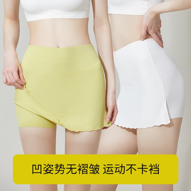 Seamless Safety Shorts For Women, Summer 2026 New Style, Large Size Shorts, Underwear Two-In-One, Anti-Exposure Base Layer - Image 3