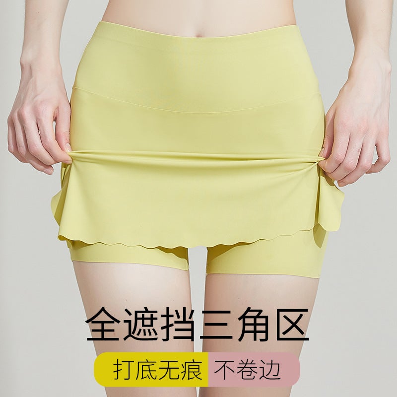 Seamless Safety Shorts For Women, Summer 2026 New Style, Large Size Shorts, Underwear Two-In-One, Anti-Exposure Base Layer - Image 5