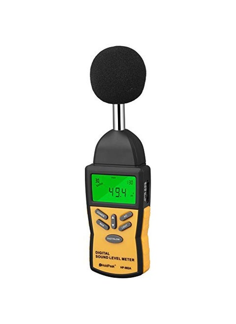 LCD Digital Sound Level Meter Noise Volume Measuring Instrument Decibel Monitoring Tester