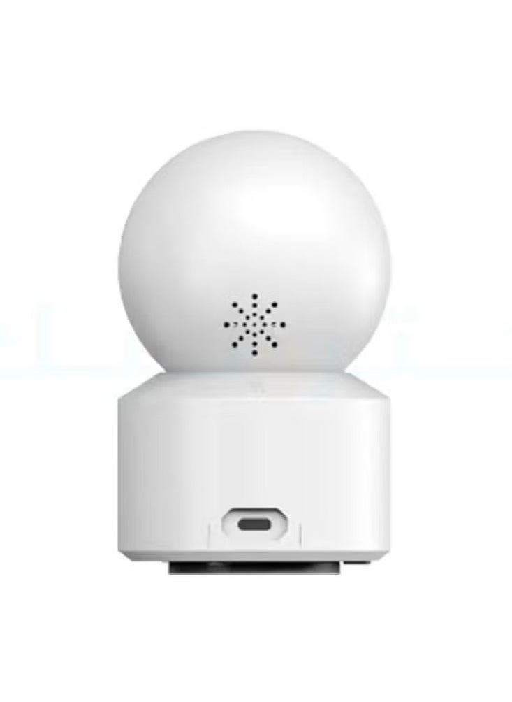 OALE - iHome 03 Security Camera Dual Track Audio Support Night Vision Motion Detect Security Camera 360 Full View Two Way Real Time Voice Calling Camera White - Image 1