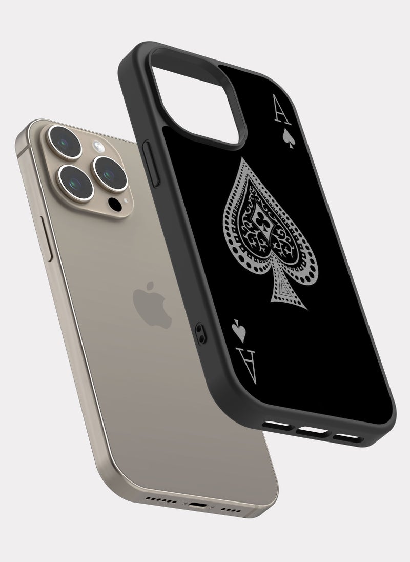 PXLAAT iPhone 15 Pro Max case cover Ace Spade - Image 2