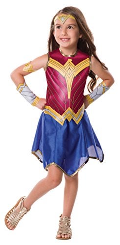 Rubies Girls Justice League Wonder Woman Costume Large - Image 1