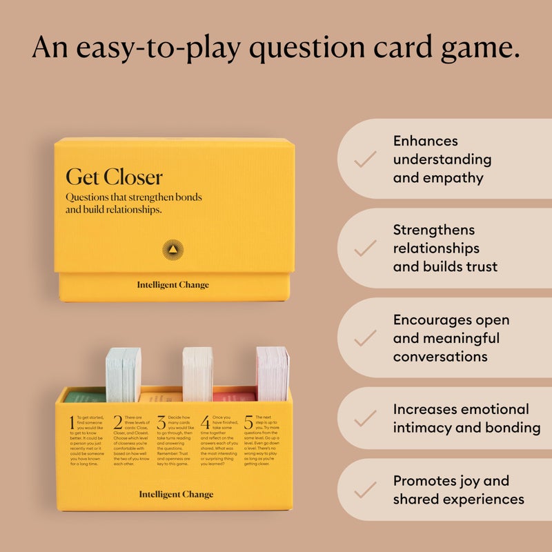 Intelligent Change Let's Get Closer Card Game (100 Cards) - Image 2