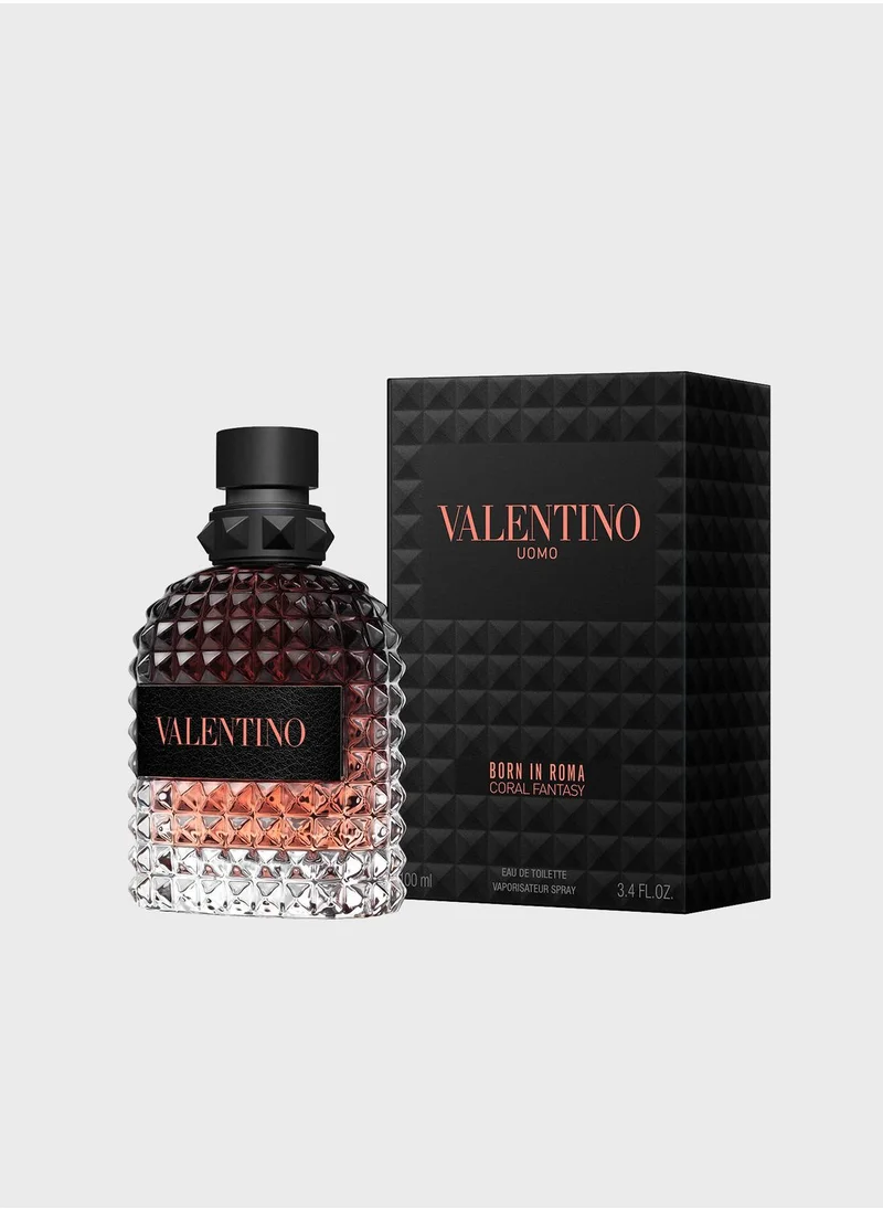 VALENTINO Born In Roma Coral Fantasy Eau De Toilette - 100 Ml