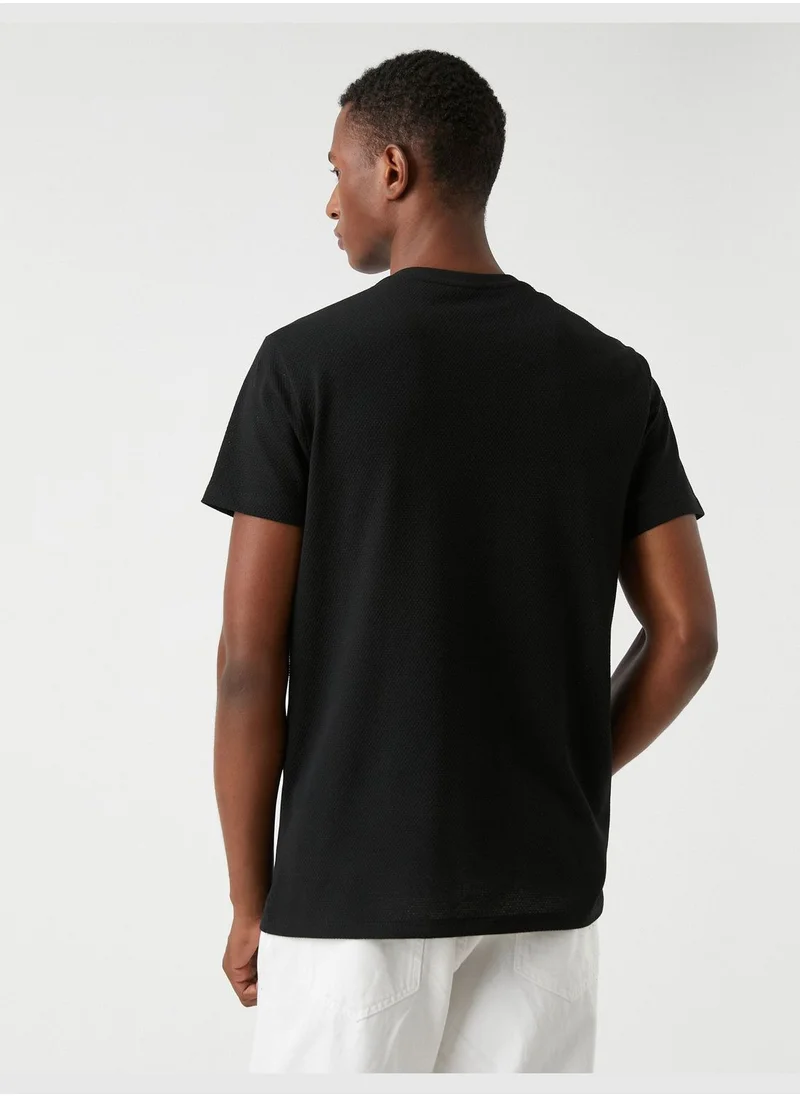 كوتون Basic T-Shirt Pocket Detailed