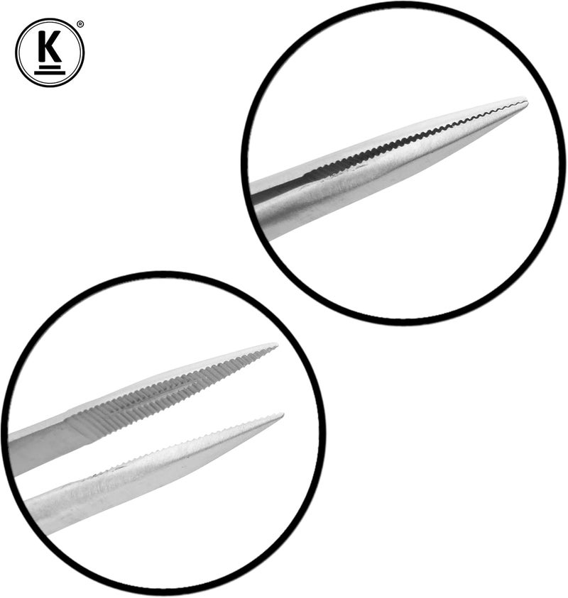 Kpro K-Pro Splinter and Ingrown Hair Tweezer Feilchenfeld - Stainless Steel - Image 3