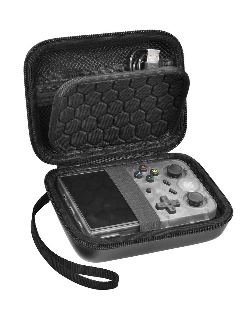 Excefore Travel Case Compatible with RG353V/ RG35XX/ RG353VS/ R36S Retro Handheld Game Console, Emulator Storage Holder Organizer, Android Game Console Carrying Bag (Box Only) - Image 1