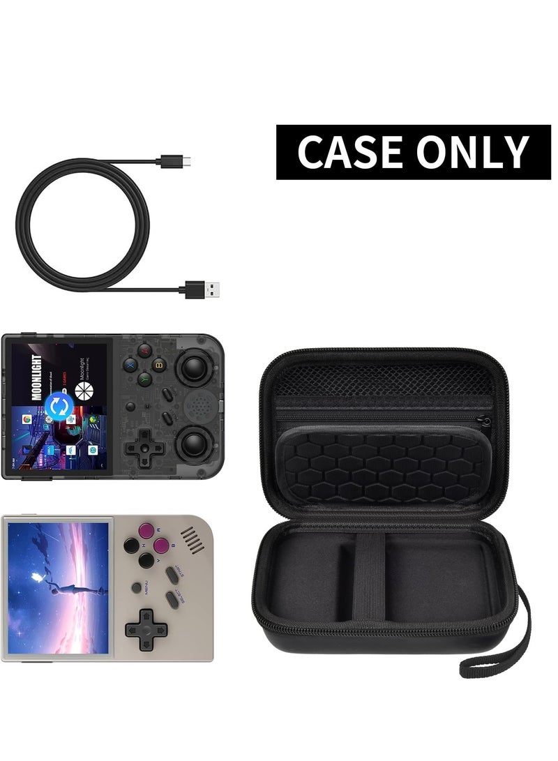 Excefore Travel Case Compatible with RG353V/ RG35XX/ RG353VS/ R36S Retro Handheld Game Console, Emulator Storage Holder Organizer, Android Game Console Carrying Bag (Box Only) - Image 2