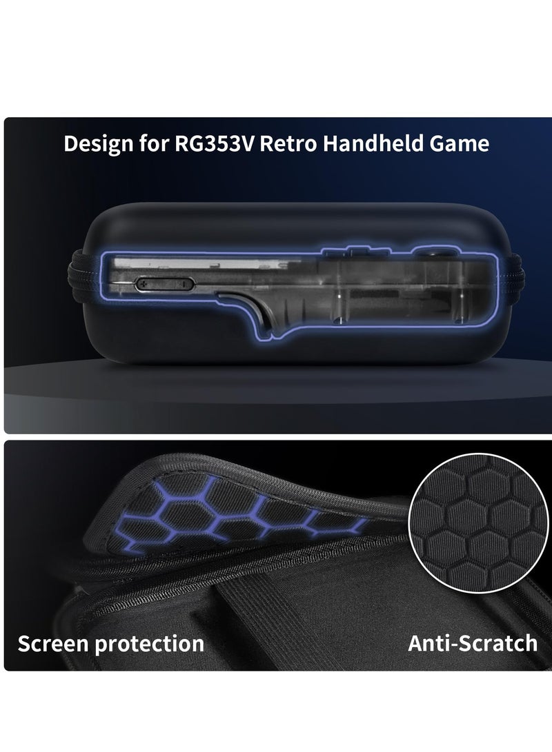 Excefore Travel Case Compatible with RG353V/ RG35XX/ RG353VS/ R36S Retro Handheld Game Console, Emulator Storage Holder Organizer, Android Game Console Carrying Bag (Box Only) - Image 3