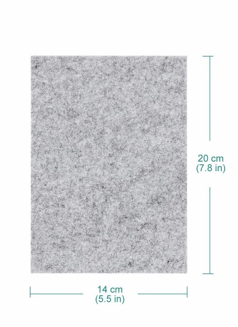 Y&D - 10 Pack Premium DIY Furniture Pads Felt Sheet for Hard Surfaces Floor Protector 14 * 20cm - Image 1