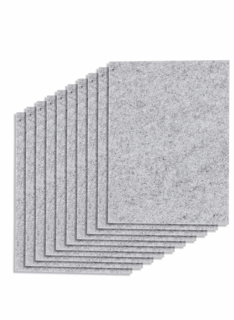 Y&D 10 Pack Premium DIY Furniture Pads Felt Sheet for Hard Surfaces Floor Protector 14 * 20cm  - Image 1